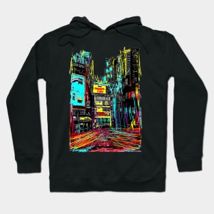 Abstract Tokyo Hoodie